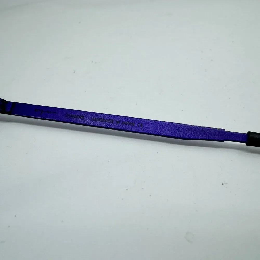 Denmark Sigma 864 Titanium Eyeglasses Frames‎ Purple Handmade 54-15-140 H11886
